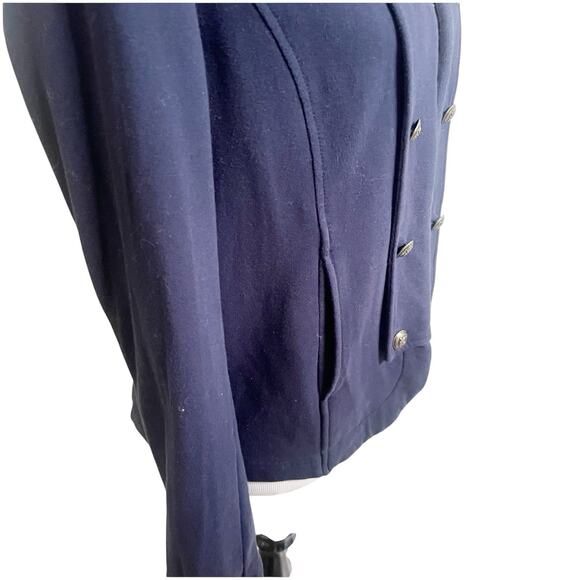 Tommy Hilfiger Military Style Women’s Soft Shell Jacket Gold Buttons Size Large - Picture 4 of 10